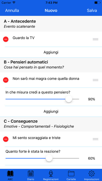 Emulate iPhone app Esercizi CBT using MyAndroid Emulate iPhone app Esercizi CBT using MyAndroid