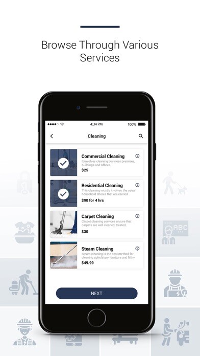 Emulate iPhone app Eservices - All In One Service using MyAndroid
