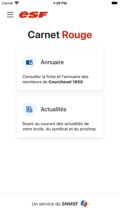 Emulate iPhone app ESF Carnet Rouge using MyAndroid Emulate iPhone app ESF Carnet Rouge using MyAndroid
