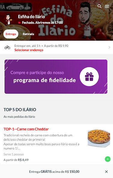 Run android online APK Esfiha do Ilário from MyAndroid or emulate Esfiha do Ilário using MyAndroid