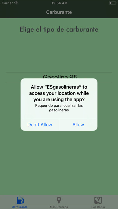 Emulate iPhone app ES gasolineras using MyAndroid Emulate iPhone app ES gasolineras using MyAndroid