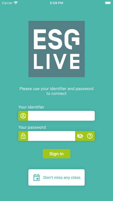 Emulate iPhone app ESG Live using MyAndroid