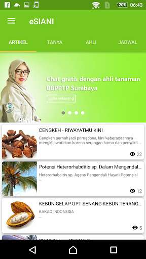 Run android online APK eSIANI from MyAndroid or emulate eSIANI using MyAndroid