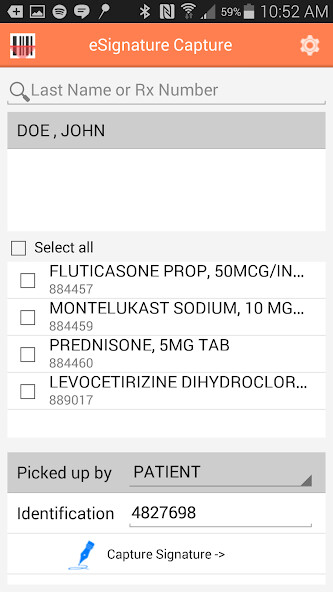 Emulate iPhone app eSignature Capture using MyAndroid Emulate iPhone app eSignature Capture using MyAndroid