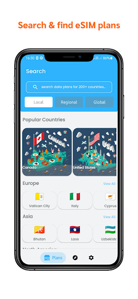 Run android online APK Esimer - eSIM Finder from MyAndroid or emulate Esimer - eSIM Finder using MyAndroid