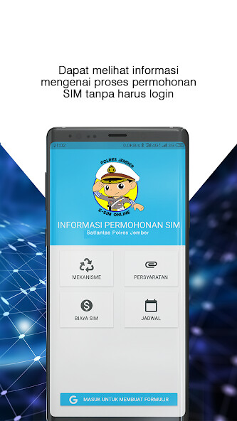 Run android online APK E-SIM POLRES JEMBER from MyAndroid or emulate E-SIM POLRES JEMBER using MyAndroid