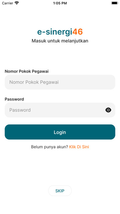 Emulate iPhone app e-Sinergi46 using MyAndroid Emulate iPhone app e-Sinergi46 using MyAndroid