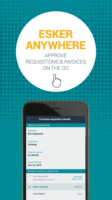 Emulate iPhone app Esker Anywhere using MyAndroid