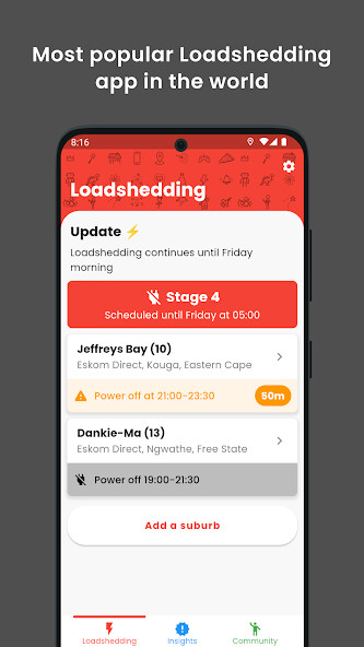 Run android online APK EskomSePush: Loadshedding App from MyAndroid or emulate EskomSePush: Loadshedding App using MyAndroid Run android online APK EskomSePush: Loadshedding App from MyAndroid or emulate EskomSePush: Loadshedding App using MyAndroid