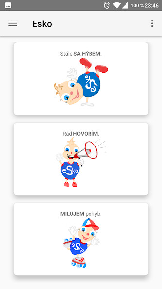 Run android online APK Esko - zdokonaľ si slovenčinu  from MyAndroid or emulate Esko - zdokonaľ si slovenčinu  using MyAndroid