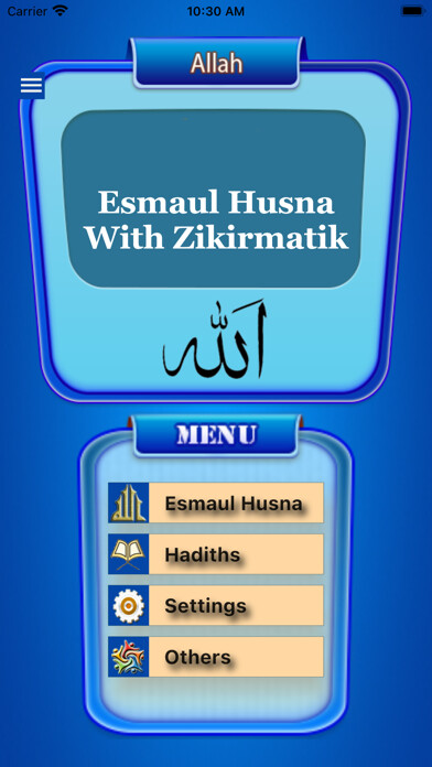 Emulate iPhone app Esmaul Husna Zikirmatik Voice using MyAndroid Emulate iPhone app Esmaul Husna Zikirmatik Voice using MyAndroid