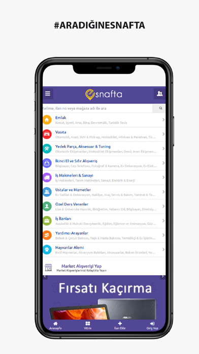 Emulate iPhone app Esnafta using MyAndroid Emulate iPhone app Esnafta using MyAndroid