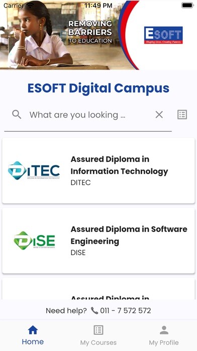 Emulate iPhone app ESOFT Digital Campus using MyAndroid Emulate iPhone app ESOFT Digital Campus using MyAndroid