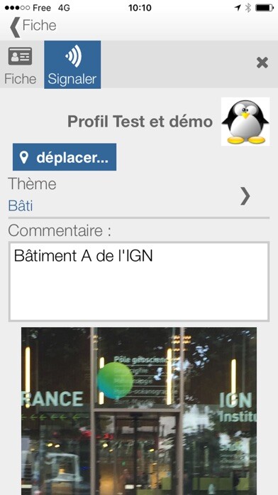 Emulate iPhone app Espace collaboratif IGN using MyAndroid Emulate iPhone app Espace collaboratif IGN using MyAndroid