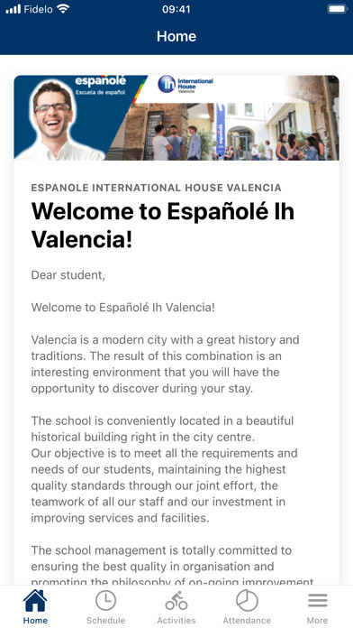 Emulate iPhone app Españolé IH Valencia using MyAndroid Emulate iPhone app Españolé IH Valencia using MyAndroid