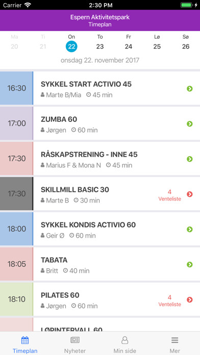 Emulate iPhone app Espern Aktivitetspark using MyAndroid Emulate iPhone app Espern Aktivitetspark using MyAndroid