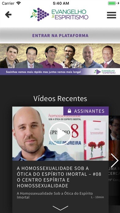 Emulate iPhone app espiritismo.tv using MyAndroid Emulate iPhone app espiritismo.tv using MyAndroid
