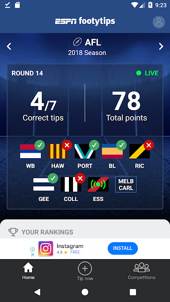 Run android online APK ESPNfootytips from MyAndroid or emulate ESPNfootytips using MyAndroid Run android online APK ESPNfootytips from MyAndroid or emulate ESPNfootytips using MyAndroid