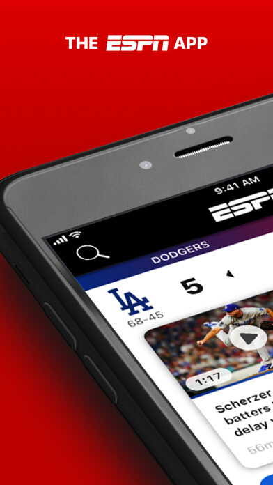 Emulate iPhone app ESPN: Live Sports & Scores using MyAndroid