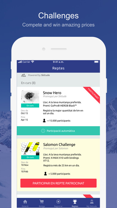 Emulate iPhone app Espot Ski using MyAndroid Emulate iPhone app Espot Ski using MyAndroid
