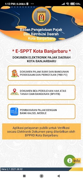 Run android online APK E-SPPT Kota Banjarbaru from MyAndroid or emulate E-SPPT Kota Banjarbaru using MyAndroid