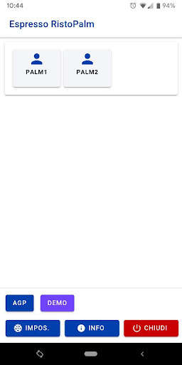 Run android online APK Espresso RistoPalm Plus from MyAndroid or emulate Espresso RistoPalm Plus using MyAndroid