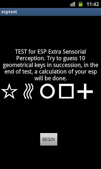 Emulate iPhone app ESP TEST using MyAndroid