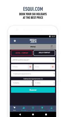 Emulate Android APK Esqui.com