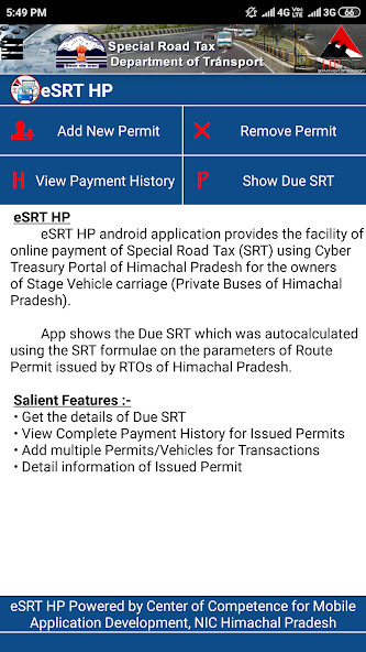 Run android online APK eSRT HP Special Road Tax from MyAndroid or emulate eSRT HP Special Road Tax using MyAndroid Run android online APK eSRT HP Special Road Tax from MyAndroid or emulate eSRT HP Special Road Tax using MyAndroid