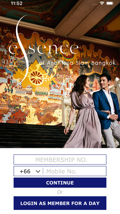 Emulate iPhone app Essence at Anantara Siam using MyAndroid Emulate iPhone app Essence at Anantara Siam using MyAndroid