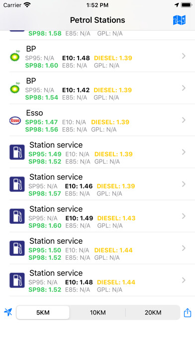 Emulate iPhone app Essence Pas Chère using MyAndroid