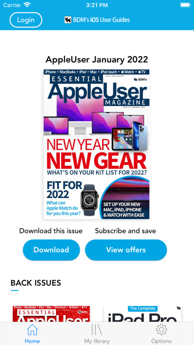 Emulate iPhone app Essential AppleUser Magazine using MyAndroid Emulate iPhone app Essential AppleUser Magazine using MyAndroid