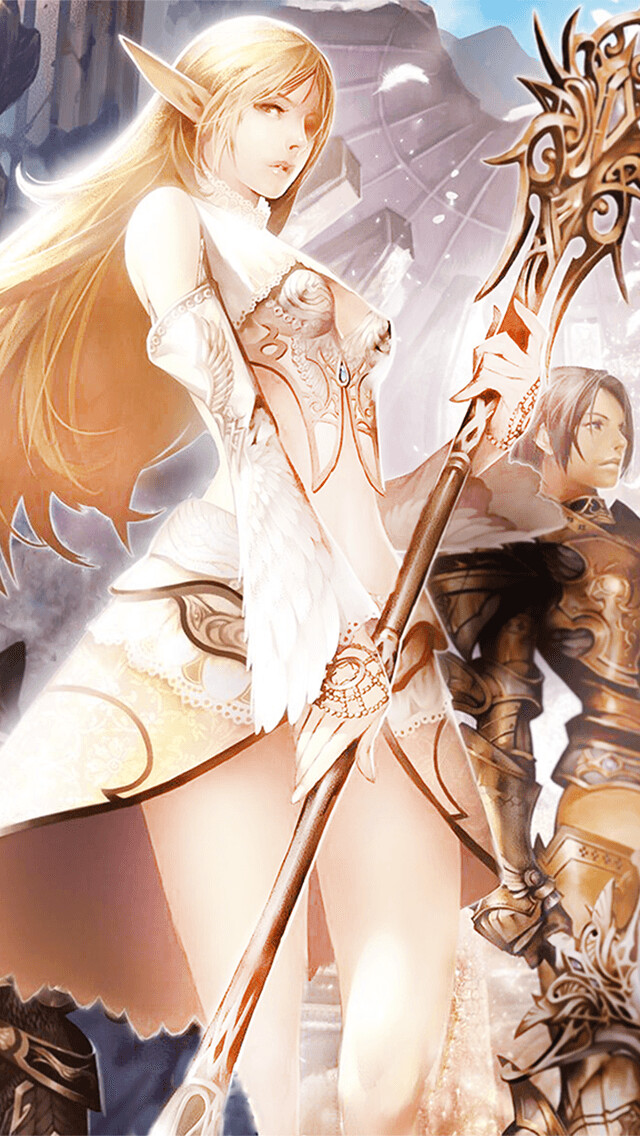 Emulate iPhone app Essential Artworks of Lineage II using MyAndroid Emulate iPhone app Essential Artworks of Lineage II using MyAndroid