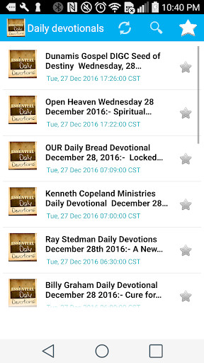 Run android online APK Essential Daily Devotionals from MyAndroid or emulate Essential Daily Devotionals using MyAndroid