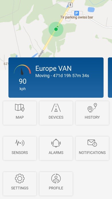 Emulate iPhone app Essential GPS using MyAndroid