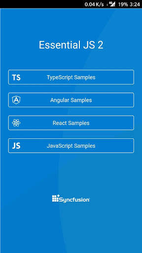 Run android online APK Essential JS 2 Samples from MyAndroid or emulate Essential JS 2 Samples using MyAndroid Run android online APK Essential JS 2 Samples from MyAndroid or emulate Essential JS 2 Samples using MyAndroid