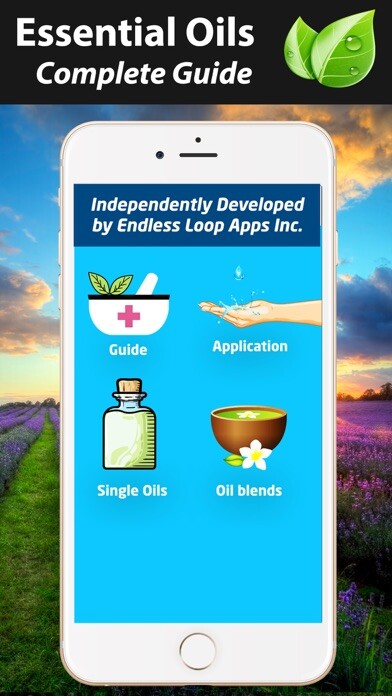 Emulate iPhone app Essential Oils Reference EO using MyAndroid