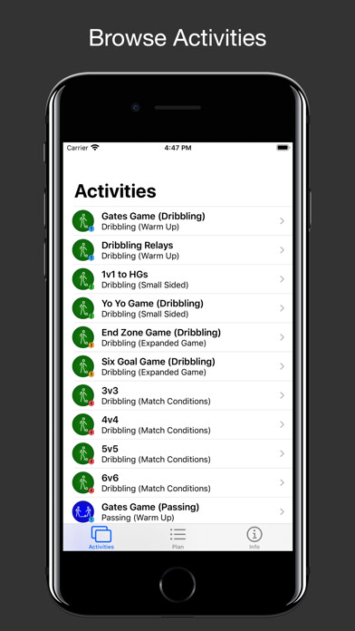Emulate iPhone app Essential Soccer Activities using MyAndroid Emulate iPhone app Essential Soccer Activities using MyAndroid