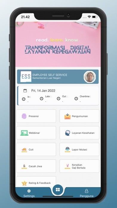 Emulate iPhone app ESS Kementerian Luar Negeri using MyAndroid Emulate iPhone app ESS Kementerian Luar Negeri using MyAndroid