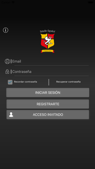 Emulate iPhone app Estadio Español Chiguayante using MyAndroid Emulate iPhone app Estadio Español Chiguayante using MyAndroid