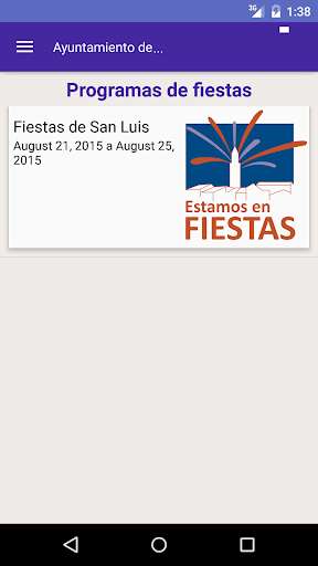 Emulate Android APK Estamos en Fiestas Emulate Android APK Estamos en Fiestas