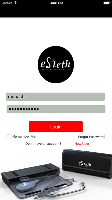 Emulate iPhone app eSteth using MyAndroid
