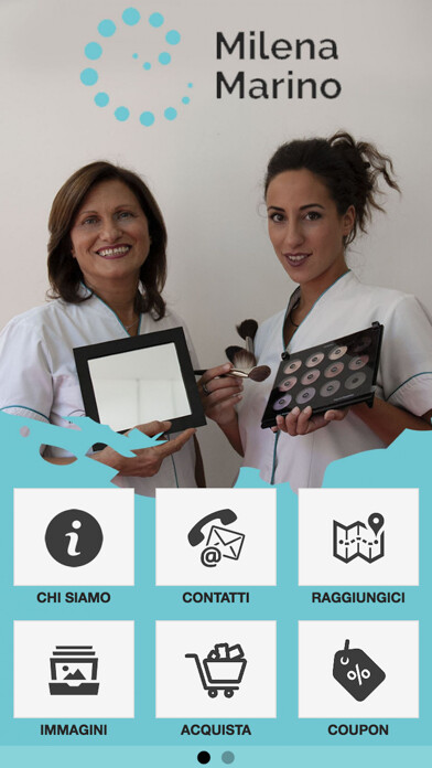 Emulate iPhone app Estetica Milena Marino using MyAndroid Emulate iPhone app Estetica Milena Marino using MyAndroid
