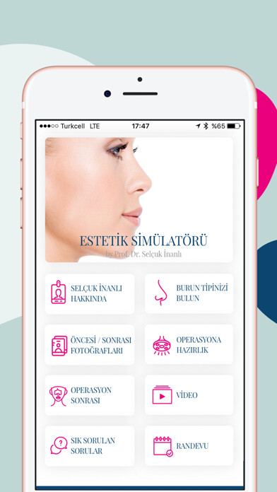 Emulate iPhone app Estetik Simlatr - Prof. Dr. Seluk ?nanl? using MyAndroid
