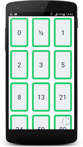 Run android online APK Estimat - Agile planning cards from MyAndroid or emulate Estimat - Agile planning cards using MyAndroid