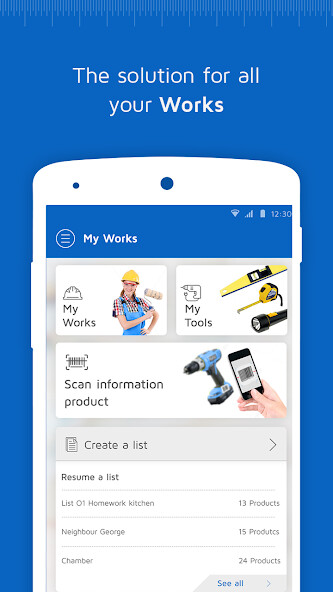 Run android online APK Estimate material DIY bom quantity volume MYTRAVO from MyAndroid or emulate Estimate material DIY bom quantity volume MYTRAVO using MyAndroid