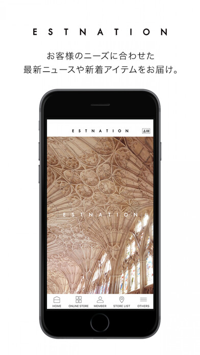 Emulate iPhone app ESTNATION(エストネーション)公式アプリ using MyAndroid Emulate iPhone app ESTNATION(エストネーション)公式アプリ using MyAndroid