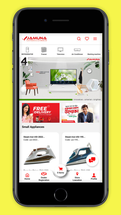Emulate iPhone app eStore Jamuna using MyAndroid Emulate iPhone app eStore Jamuna using MyAndroid
