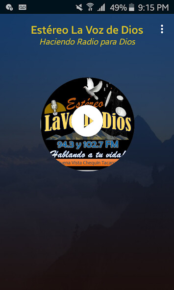 Run android online APK Estéreo La Voz De Dios 94.3 FM from MyAndroid or emulate Estéreo La Voz De Dios 94.3 FM using MyAndroid Run android online APK Estéreo La Voz De Dios 94.3 FM from MyAndroid or emulate Estéreo La Voz De Dios 94.3 FM using MyAndroid