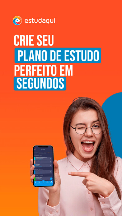 Emulate iPhone app Estudaqui: seu Plano de Estudo using MyAndroid